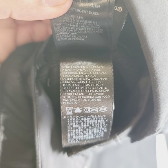 The North Face Women's Black Apex Bionic Belted Winter Snow Trench Coat Size M - Picture 7 of 8